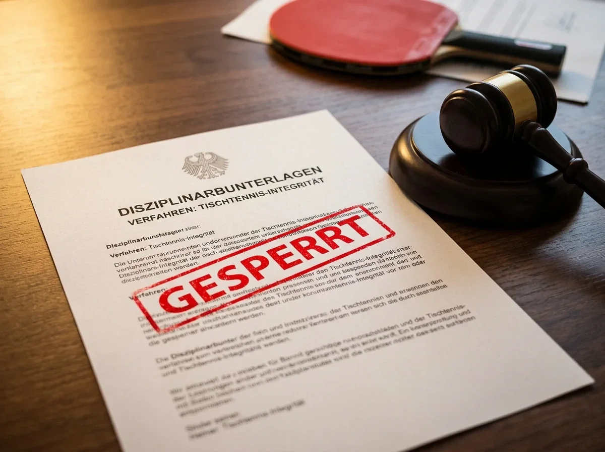 Symbol für die Sperrung von Athleten durch eine unabhängige Integritätskommission